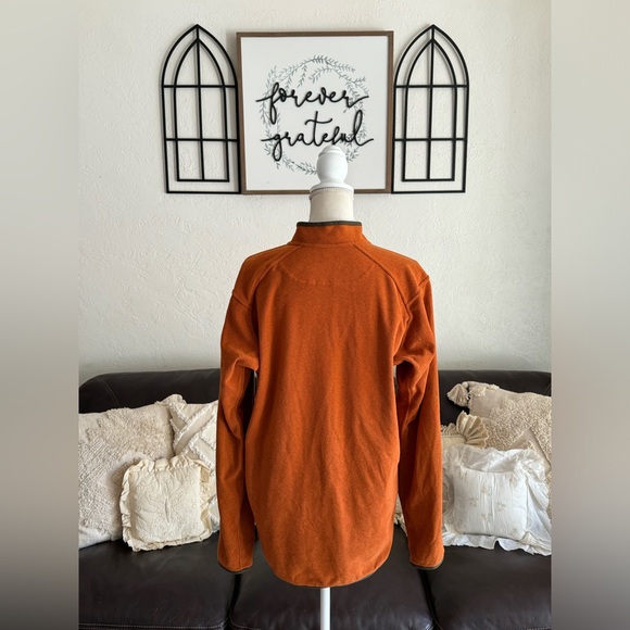 Arc’teryx Quarter Zip Orange Long Sleeve Jacket Size L Outdoor Hiking Gorpcore - Picture 11 of 13